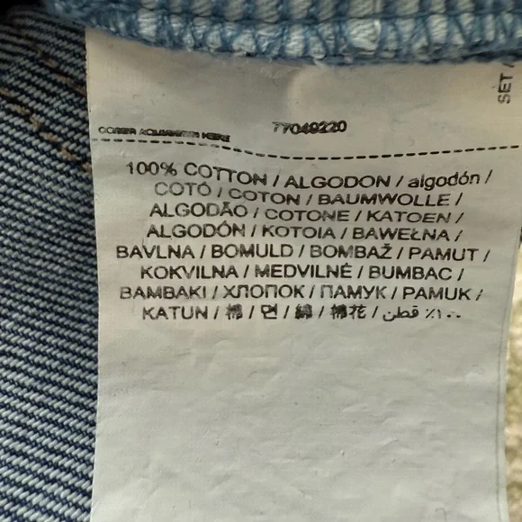 MANGO Women's 6 High Waist Wide Leg Jeans Blue - Picture 15 of 16